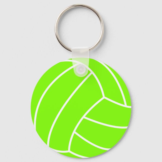Chaveiro Chartreuse, Neon Green Voleibol (Frente)