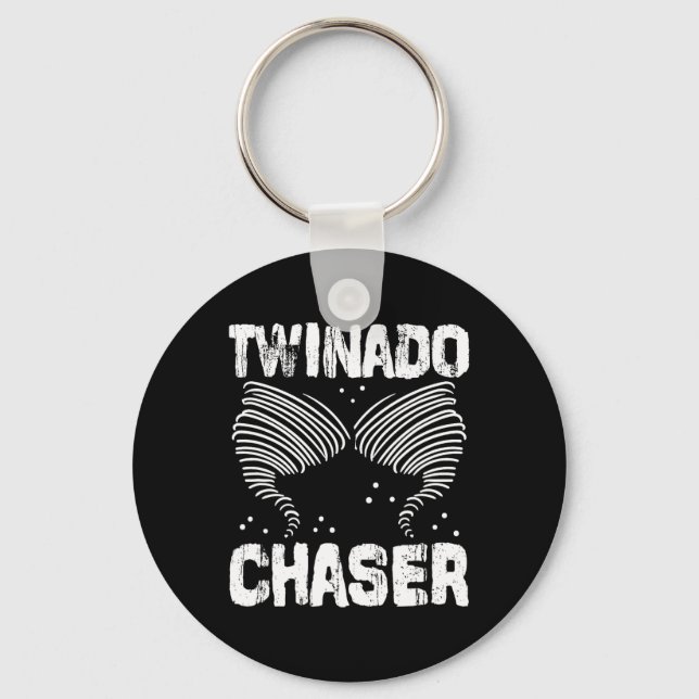 Chaveiro Chaser Engraçado Mãe Pai Dois Pais (Frente)