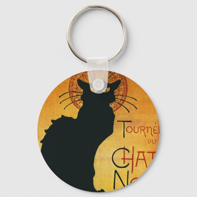 Chaveiro Chat Noir - Gato Preto (Frente)