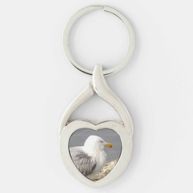 Chaveiro Chave Coração Seagull (Frente)