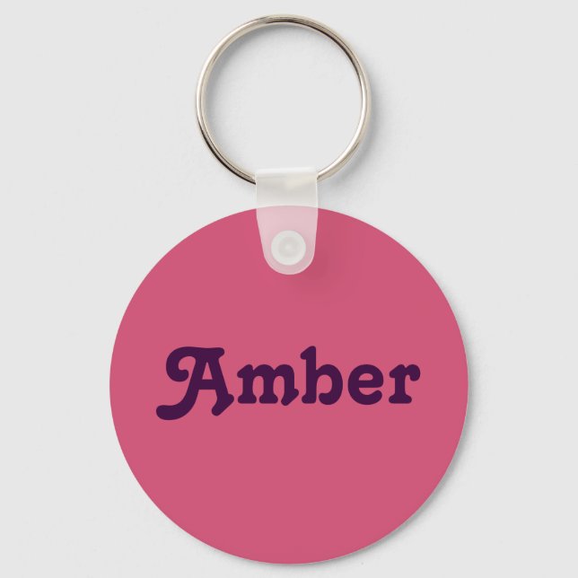 Chaveiro Chave de Cadeia Amber (Frente)