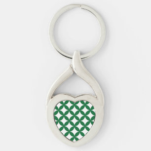Chaveiro Chave de Coração Torcida do Green Shippo