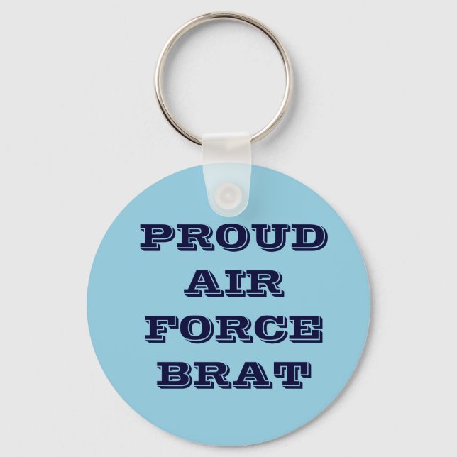 Chaveiro Chave de Corrente Ortoada da Força Aérea Brat (Frente)