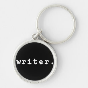 chaveiro chave do estilo da máquina de escrever -