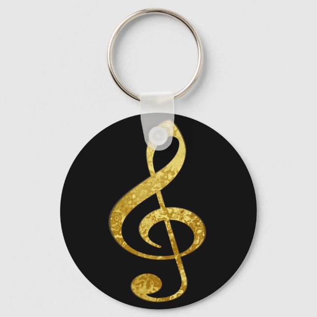 Chaveiro chave musical (Frente)