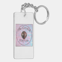 Chaveiro-acrílico-Impressão de-barite