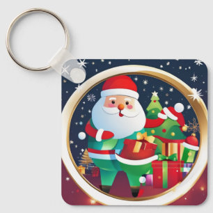 Chaveiro "Chaveiro de Natal Feliz - Férias Festivas A