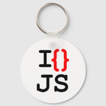 "Chaveiro I {} JS - Eu amo Javascript"