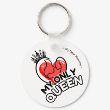 Chaveiro: Minha Única Rainha