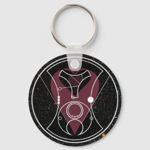 Chaveiro Chaveiro: Olá!, docinho!  Corações e estrelas