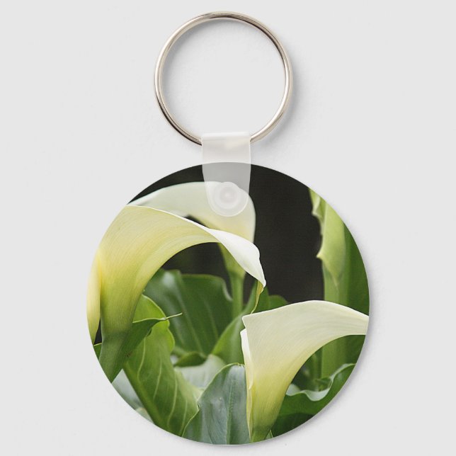 Chaveiro Chaveiro, "White Calla Lillies # 3159" (Frente)