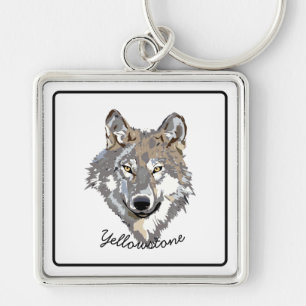 Chaveiro Chaveiro-Yellowstone Wolf