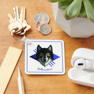 Chaveiro Chaveiro-Yellowstone Wolf