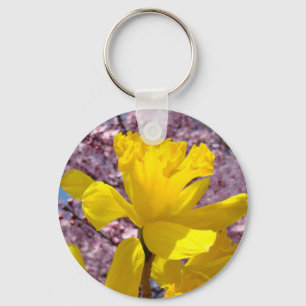 Chaveiro Chaves Flores de Narciso Primavera Floral