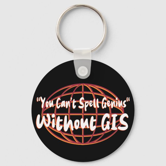 Chaveiro Chaves Geospátias/Pesquisadoras (Frente)