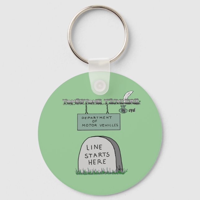 Chaveiro chaves para as tumbas (Frente)