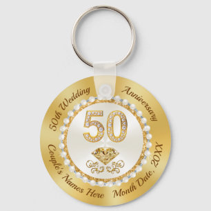 Chaveiro Cheap, 50th Wedding Anniversary Party Favors
