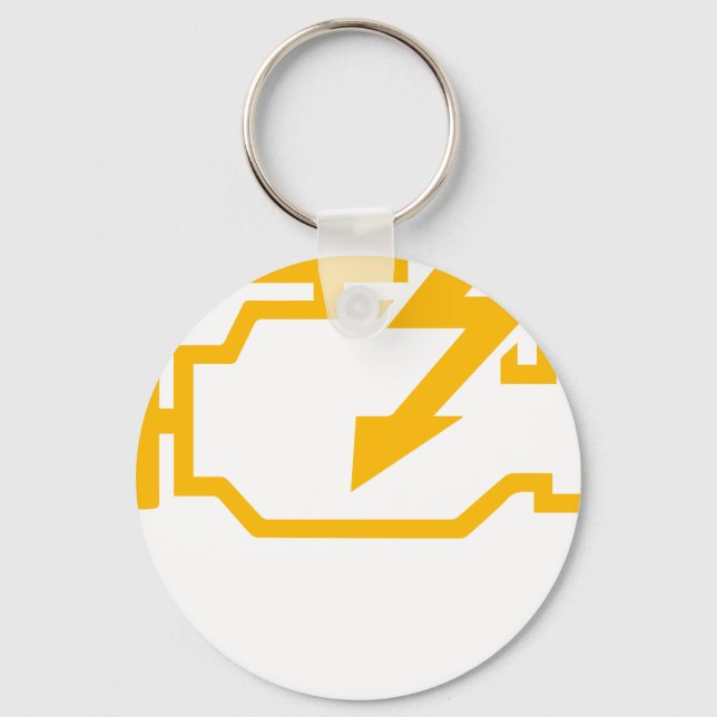 Chaveiro Check Engine Light Funny Mechanic Macanic Machanic (Frente)