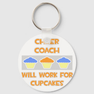 Chaveiro Cheer Coach ... Will Work For Cupcakes