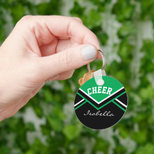Chaveiro Cheerleader em verde