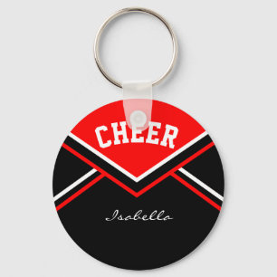 Chaveiro Cheerleader em Vermelho