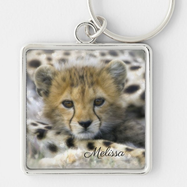 Chaveiro Cheetah Cub (Frente)
