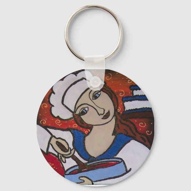Chaveiro chef (Frente)