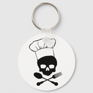 Chaveiro Chef de Crânio e Crossbones
