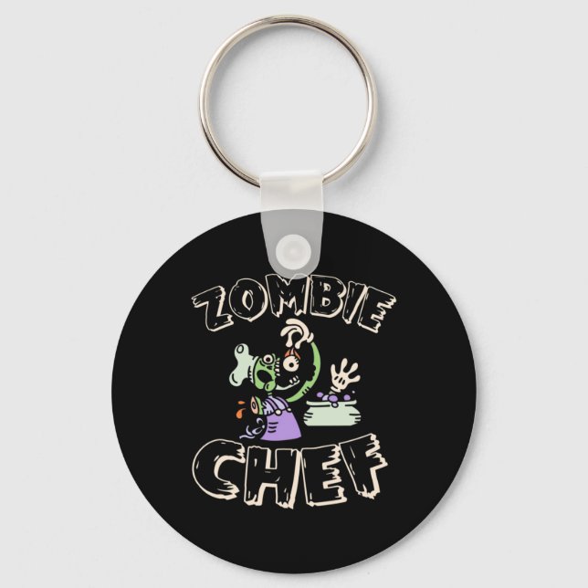 Chaveiro Chef de Halloween (Frente)