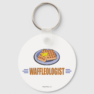 Chaveiro Chef de Waffle Humoroso