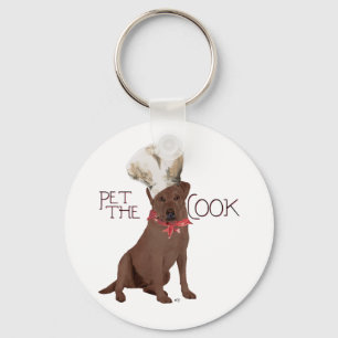 Chaveiro Chef Labrador Retriever Chocolate