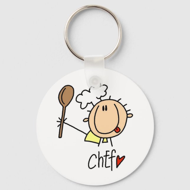 Chaveiro Chef Masculino (Frente)