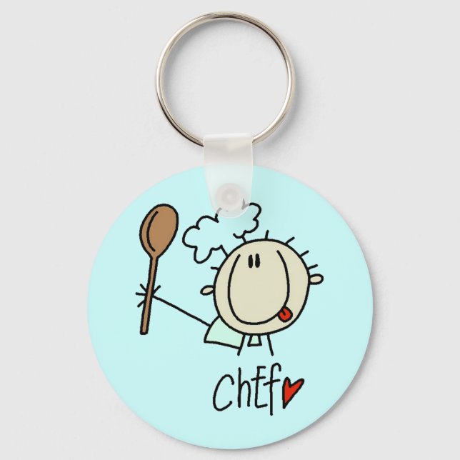 Chaveiro Chef Masculino (Frente)