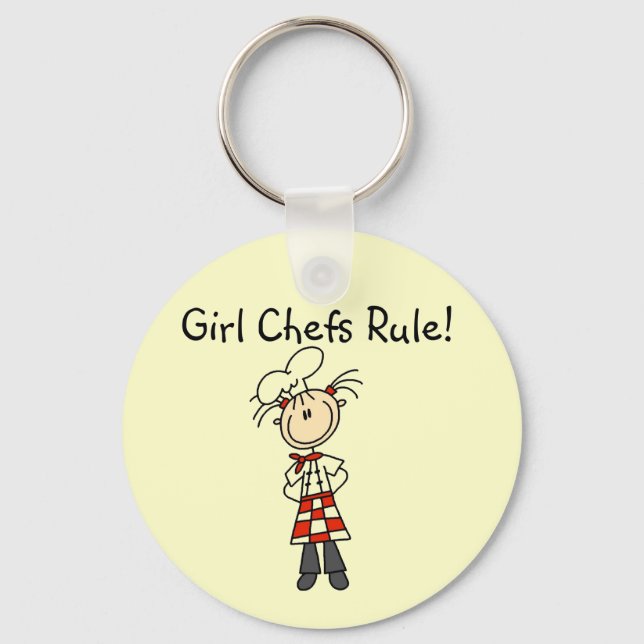 Chaveiro Chefes Meninas Mandam (Frente)
