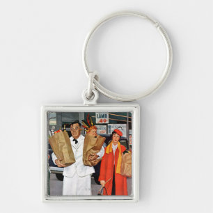 Chaveiro Cheio do saco do problema