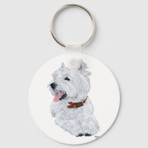 Chaveiro Cheio West Highland White Terrier