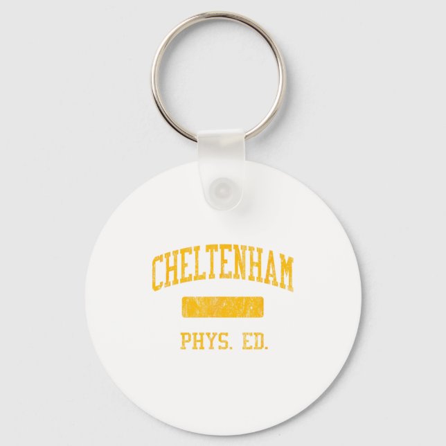 Chaveiro Cheltenham High School Hs Wyncote Pa Phys Ed  (Frente)