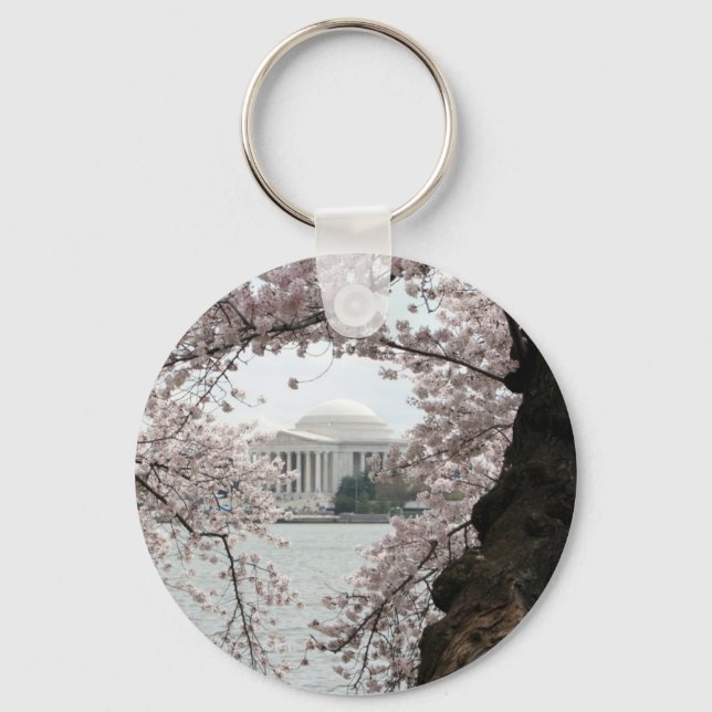 Chaveiro Cherry Blossom Washington DC (Frente)