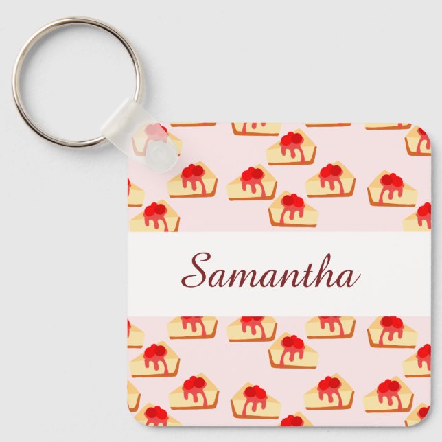 Chaveiro Cherry Cheesecake Dessert (Frente)