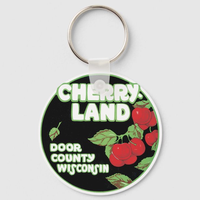 Chaveiro Cherry Land Door County (Frente)