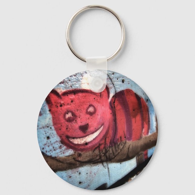 Chaveiro Cheshire Cat Grin (Frente)