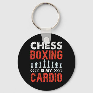 Chaveiro Chess Boxing É A Minha Diversão Esportiva Única De