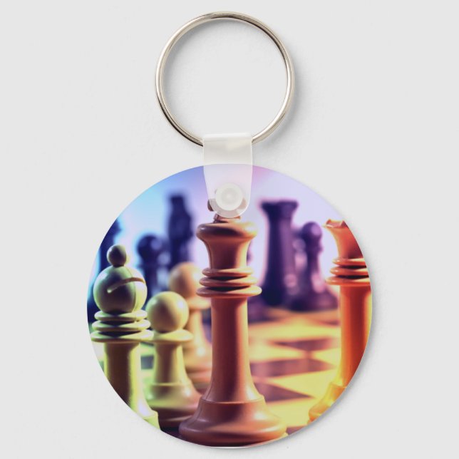 Chaveiro Chess Game Keychain (Frente)
