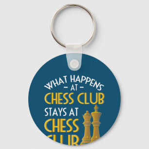 Chaveiro Chess Lover  O Que Acontece No Humor Do Chess Club