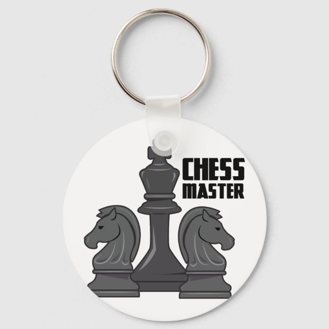 Chaveiro Chess Master (Frente)