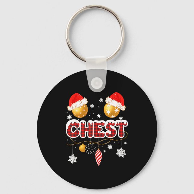 Chaveiro Chest Nuts Christmas Matching Couple Chestnuts  (Frente)