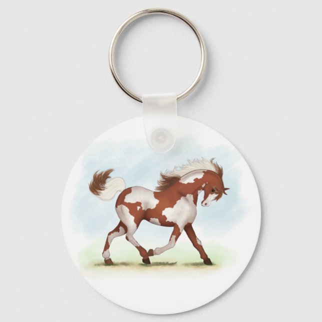 Chaveiro Chestnut Overo Skewbald Horse (Frente)