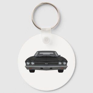 Chaveiro Chevelle 1968 SS: Revestimento preto