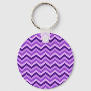 Chaveiro Chevron roxo