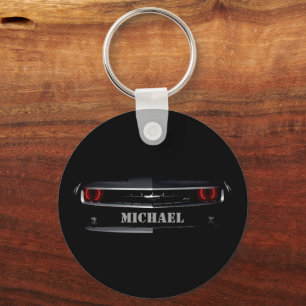 Chaveiro Chevy Camaro preto Legal personalizado Seu nome